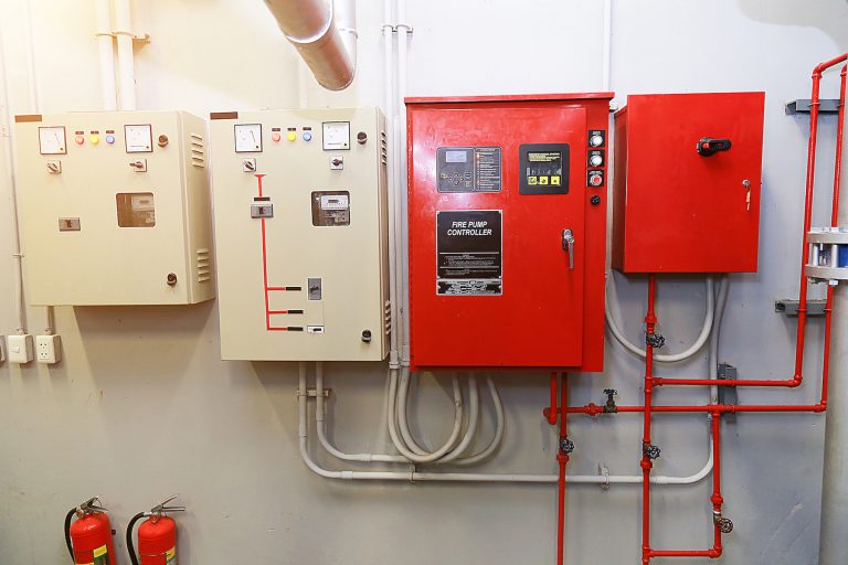 Industrial fire control system